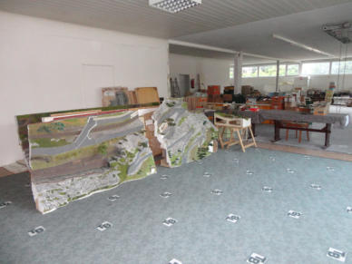 Alle Teile sind angekommen.