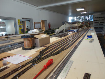 Noch fehlt die Verkabelung, um fahren zu können.