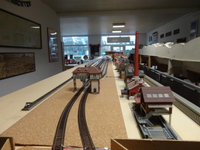 Auch auf der gegenüberliegenden Seite ist alles startklar für den Fahrbetrieb.