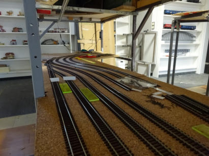 Schattenbahnhof 2 - präzises Arbeiten ist notwendig